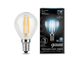 Лампа светодиодная Gauss LED Filament Шар E14 7Вт 580Лм 4100K (105801207)