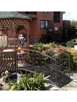 Кованый мостик