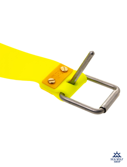 Ремень Marlin для грузов силиконовый марсельский YELLOW