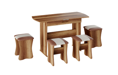 Обеденная группа Тип 2 Дуб( Бонмебель)