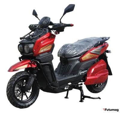 Электрический скутер Тур-Эндуро GT Tank 3000 красный