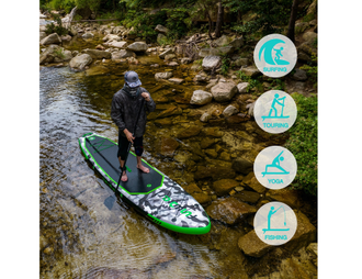 Сапборд FunWater Honor Green (330 см), 100% оригинал