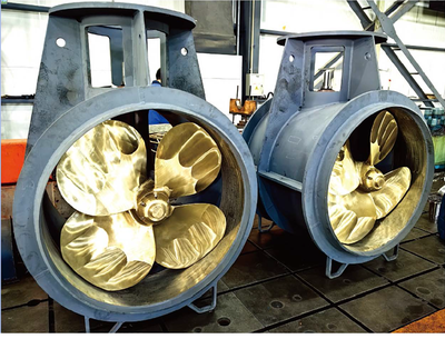 Винто-рулевые колонки с фиксированным и изменяемым шагом