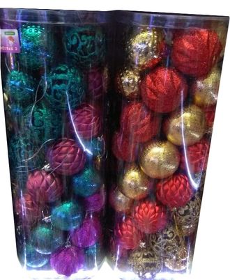 Елочные украшения набор 40 шариков