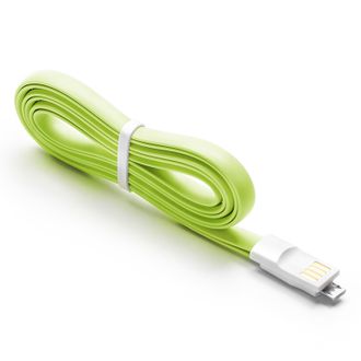 Кабель Xiaomi Colorful Green 120 см с USB на Micro-USB (зеленый)