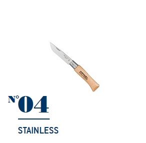 Нож Opinel №04 Stainless Steel