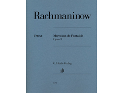Rachmaninoff, Morceaux de Fantaisie op. 3