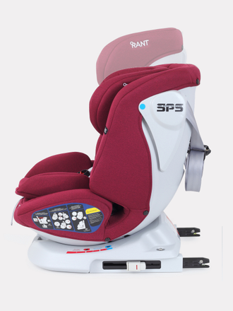 Автокресло 0-36 кг Rant Nitro Isofix 0+ 1-2-3 Red