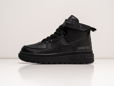Air force 1 black boots hot sale