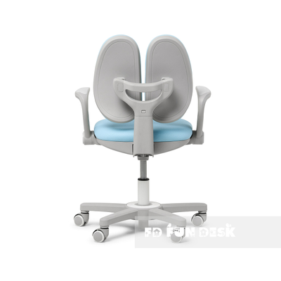 Детское эргономичное вращающееся кресло Fundesk Mente Grey купить в Воронеже