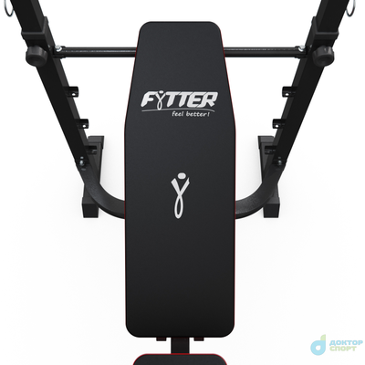 Скамья со стойками под штангу DFC Fytter BEW04R