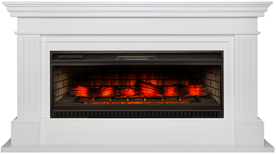 Линейный электрокамин Ontario WT с очагом Jack 45