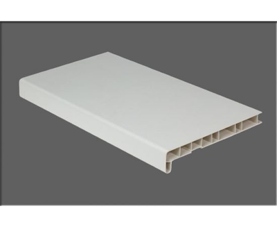 П400 Подоконник ПВХ, белый, ширина полки 400 мм  В НАРЕЗКУ