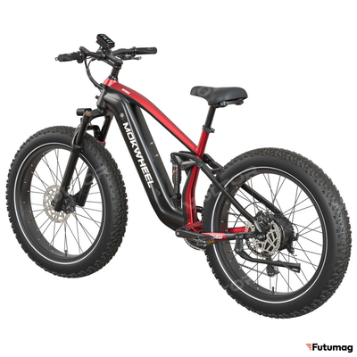 Электровелосипед MOKWHEEL OBSIDIAN 2.0 красный