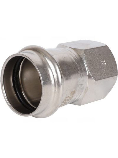 Переходник ROMMER ВПр-ВР, 28х3/4 из нержавеющей стали прессовой