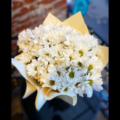 Букет из хризантемы кустовой