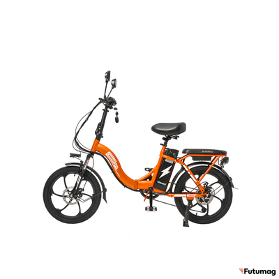 Электровелосипед Minako F7 оранжевый