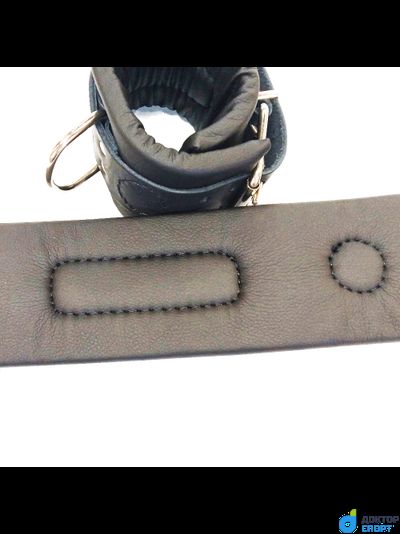 Манжеты "Доктор Спорт" кожаные на ремне