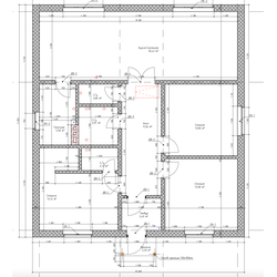 Одноэтажный дом с тремя спальнями 105м² (S16)