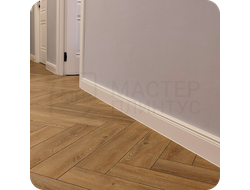 Плинтус ХДФ Dollken Cubu Hamburg Stil Slim 80мм Х 2,5 м 5012 Белый