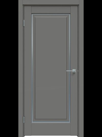 Дверь ПО 651 в цвете Медиум Грей с парящей филенкой