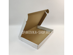 Коробка с откидной крышкой 320*230*40 мм БЕЛЫЙ