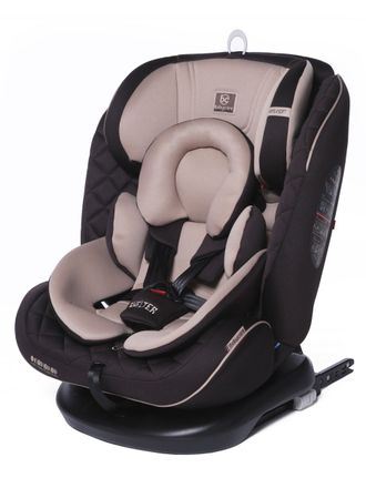 Автокресло Baby Care Shelter 0-36кг, IsoFix, поворотная база 360, Chocolate / Sand Brown