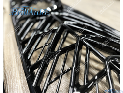 Решетка Toyota Prado 150 рестайлинг 2018+ TRD черная