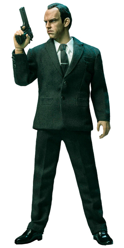 Агент Смит (Хьюго Уивинг, "Матрица") - КОЛЛЕКЦИОННАЯ ФИГУРКА 1/12 scale Smith (PC026C) - PCTOYS