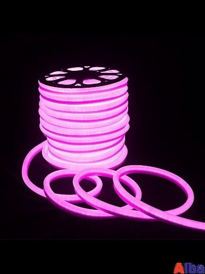 Гибкий неон Flex 220V Розовый