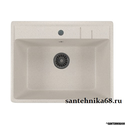 Мойки из искусственного мрамора MIXLINE ML-GM15 490*550*200мм прямоугольная
