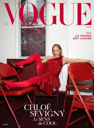 Vogue France February 2024 Chloe Sevigny Cover, Иностранные журналы в Москве, Intpressshop