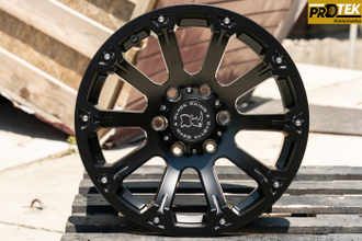 Комплект дисков R17 9,0J ET+20 6*139,7 Black Rhino Sidewinder Черный матовый (R595)
