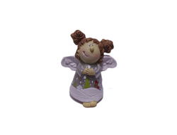 Фигурка декоративная "Фея" серебро