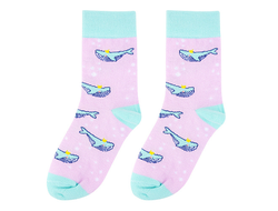 Носочки детские Киты (разм.18-20, 5-7 лет)