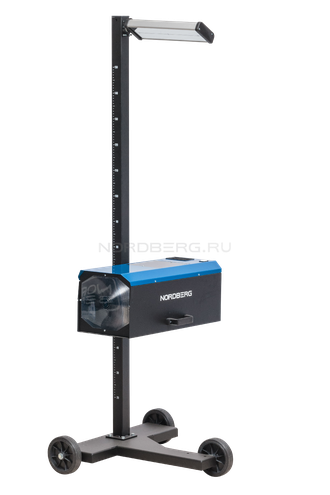 Установка проверки и регулировки светового потока фар, аналоговый люксометр NORDBERG NTF1