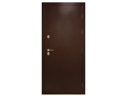 Стальная дверь с терморазрывом в размер проёма.