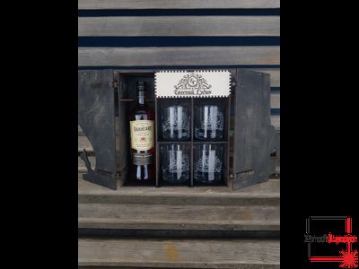 Подарочный набор ром и бокалы с гравировкой