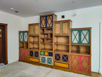 Шкаф - горка в детскую комнату.