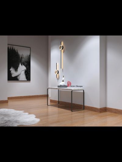 Напольный плинтус Decor-Dizayn 706-83SH, влагостойкий, ударопрочный, 2,4 метра