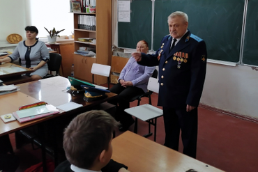 Встреча с учениками школы № 4 им А.С.Пушкина  - 12.04.2021