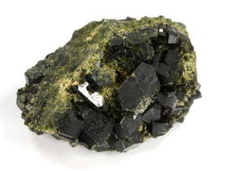 Эпидот, сросток кристаллов, Перу (55*42*32 мм, 101 г) №35868