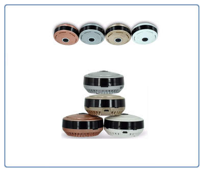 Потолочная WiFi видеокамера панорамная с DVR (fish_ufo_R), 960P HD (360EyeS)