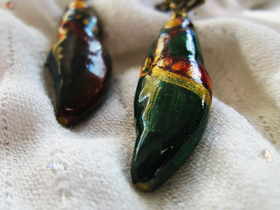 Серьги в индийском стиле "Принцесса Шанти"