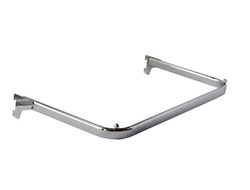 2240C Вешало П-образное дистанционное цвет: хром 1200х250мм для системы Базис/Canalina/Global