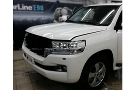 антигравийная пленка на капот бампер крылья Toyota Land Cruiser