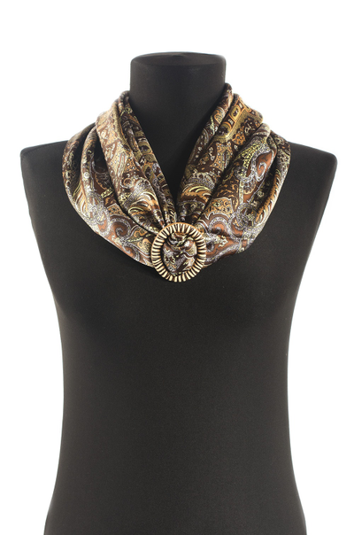 Павловопосадский платок  Новелла 846-17