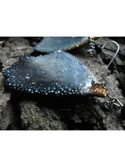 Волшебные серьги &quot;Крылышки Феи Утреннего Тумана&quot;