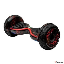 Гироскутер Smart Balance Cross-Country 12 дюймов Красная молния (Самобаланс + Приложение)