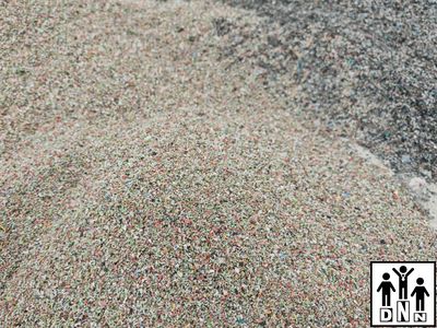 Набивка для боксёрского мешка - Резиновая крошка за упаковку ( 10 кг) DNN